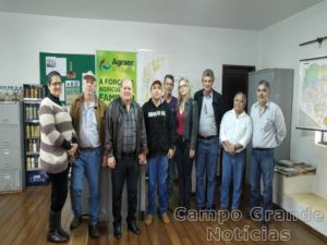 Enelvo Felini, diretor-presidente da Agraer, durante reunião para debater assuntos relacionados ao Assentamento Itamarati, em Ponta Porã (MS) – Foto: Agraer/Divulgação