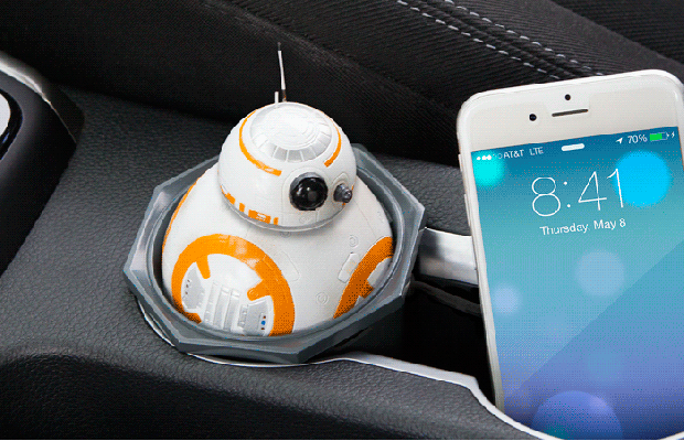 Carregador USB para carro do BB-8 de Star Wars (Foto: Divulgação)