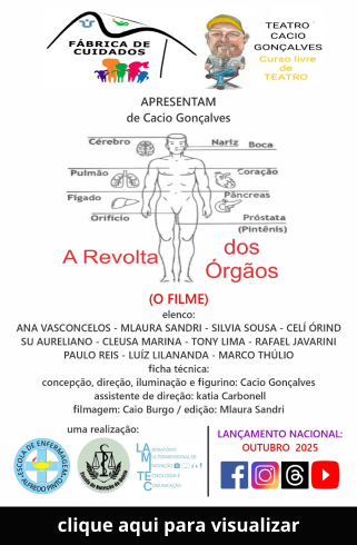 Peça Teatral a Revolta dos Órgãos 2025